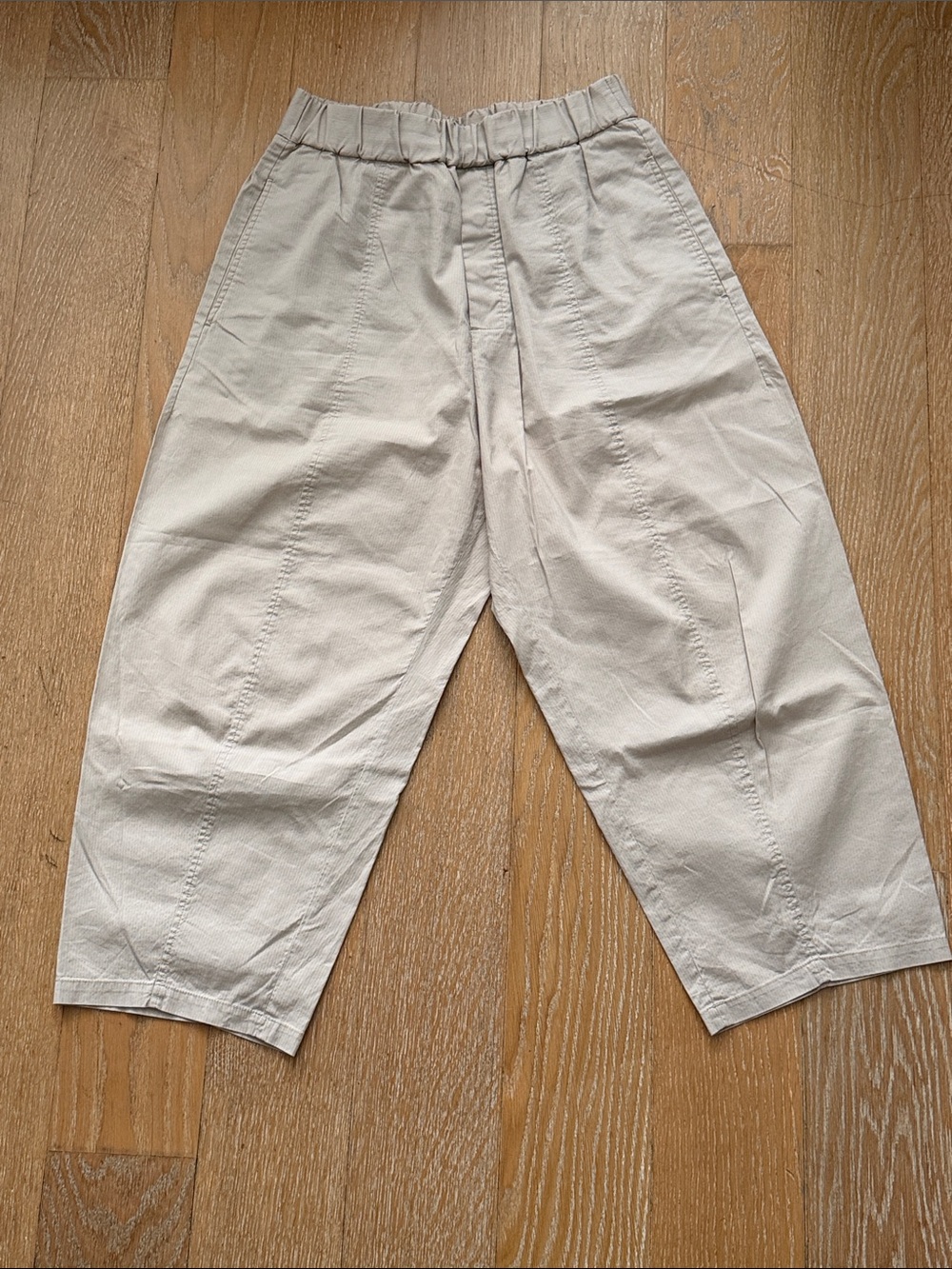 COS Men’s Light Beige Relaxed Chino Pants